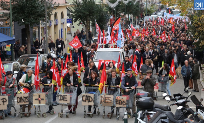 Ajaccio : La manifestation en images Ajaccio : La manifestation en images