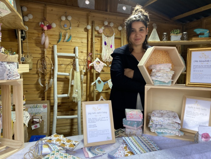 Aurore Cruciani, créée des objets zéros déchets. Aurore Cruciani, créée des objets zéros déchets.