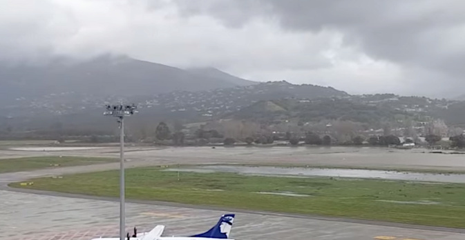 Tous les aéroports de Corse fermés jusqu'à lundi