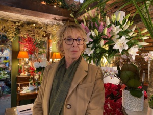 Valérie, propriétaire du magasin l'Orchidée Valérie, propriétaire du magasin l'Orchidée