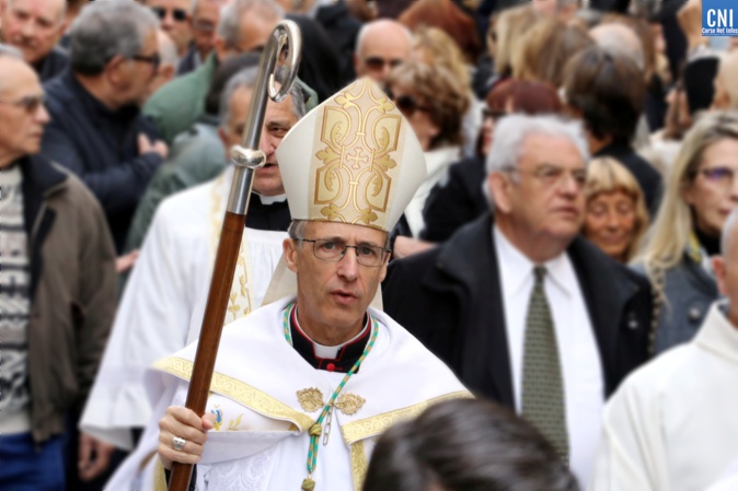Olivier de Germay, évêque de Corse (Photo Michel Luccioni)