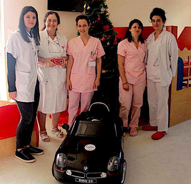 Des voiturettes pour les enfants hospitalisés à Bastia et Porto Vecchio