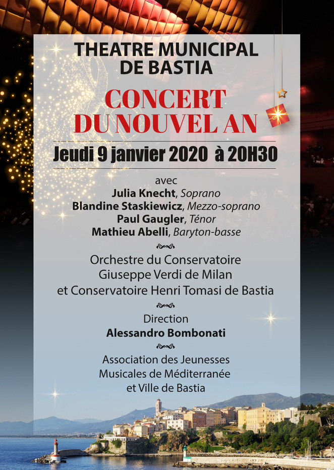 Bastia : un air d’Italie pour le premier concert du Nouvel An