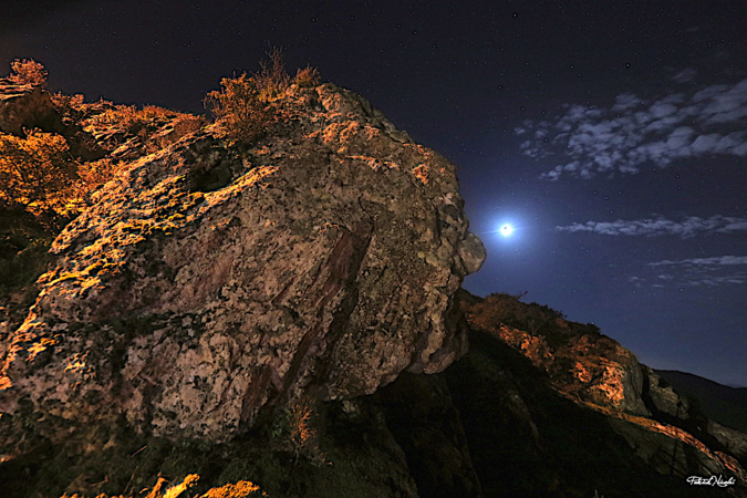 La photo du jour : visage de pierre en Alta Rocca