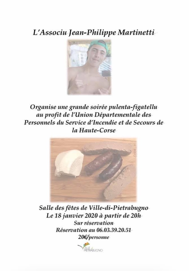 E Ville : L’Associu Jean-Philippe Martinetti se mobilise pour les sapeurs-pompiers