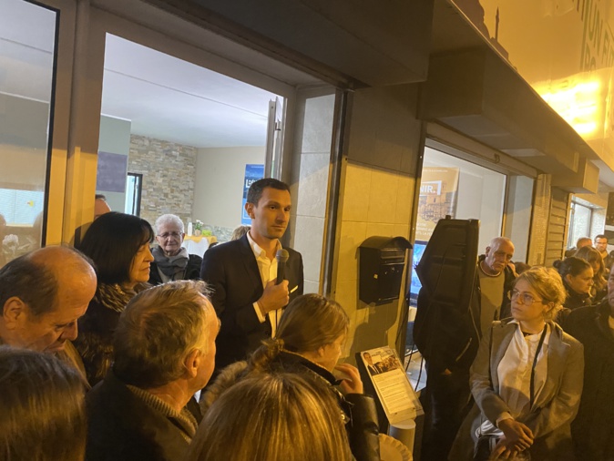VIDEO - Municipales à Bastia : Julien Morganti inaugure sa permanence VIDEO - Municipales à Bastia : Julien Morganti inaugure sa permanence