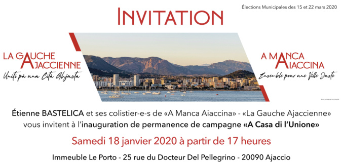 Municipales 2020 : Échos de campagne du 16 janvier 2020 Municipales 2020 : Échos de campagne du 16 janvier 2020