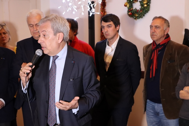 Échange de vœux à l'Hôtel de Ville de Calvi