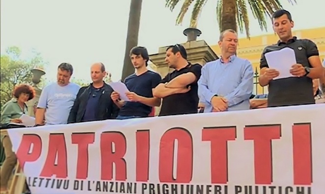 Le Collectif d'ancien prisonniers politiques Patriotti reçu au Parlement européen