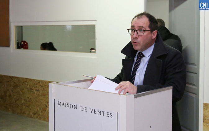 Jean-Dominique Grossetti, commissaire-priseur mandaté par le Tribunal de Commerce d'Ajaccio  - Photo Michel Luccioni