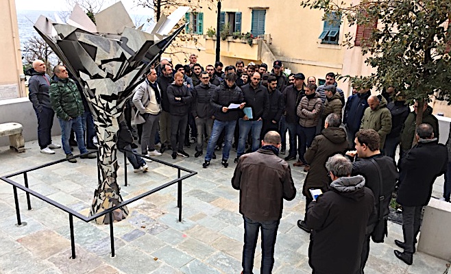 Bastia : Les marins STC de… Corsica Linea se mobilisent pour Alain Mosconi