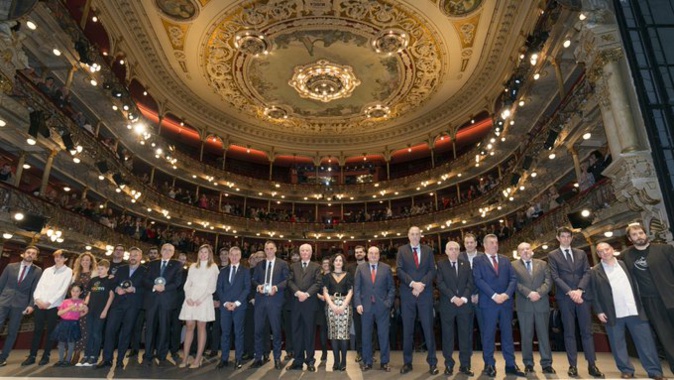 Le président de l’Exécutif, Gilles Simeoni, a reçu à Bilbao le prestigieux prix Sabino Arana 