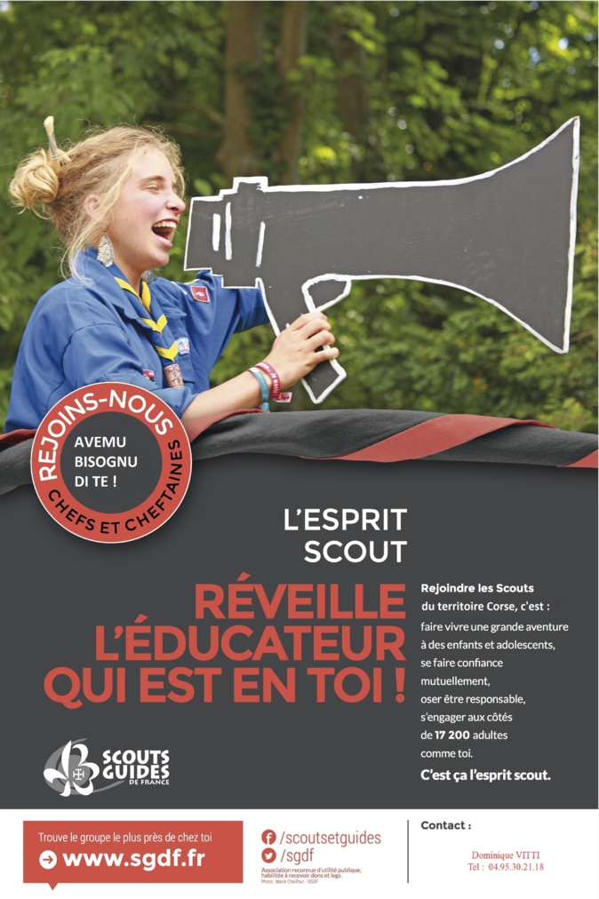 Ajaccio : les scouts cherchent des encadrants Ajaccio : les scouts cherchent des encadrants