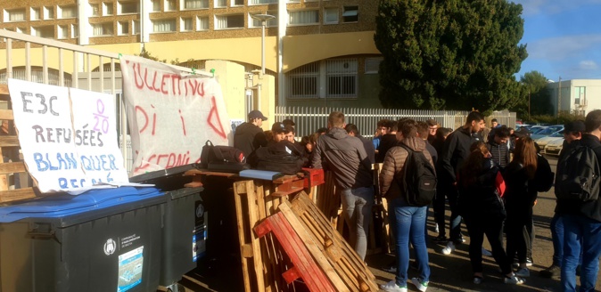 La mobilisation se poursuit à Bastia contre la reforme du baccalauréat La mobilisation se poursuit à Bastia contre la reforme du baccalauréat