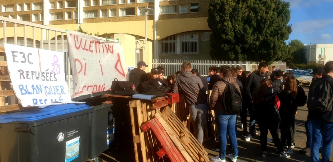 La mobilisation se poursuit à Bastia contre la reforme du baccalauréat 