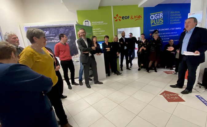 EDF Corse remet un chèque de 6 732 € à l'AFM Téléthon EDF Corse remet un chèque de 6 732 € à l'AFM Téléthon