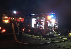 Un chalet détruit par un incendie à Calenzana Un chalet détruit par un incendie à Calenzana