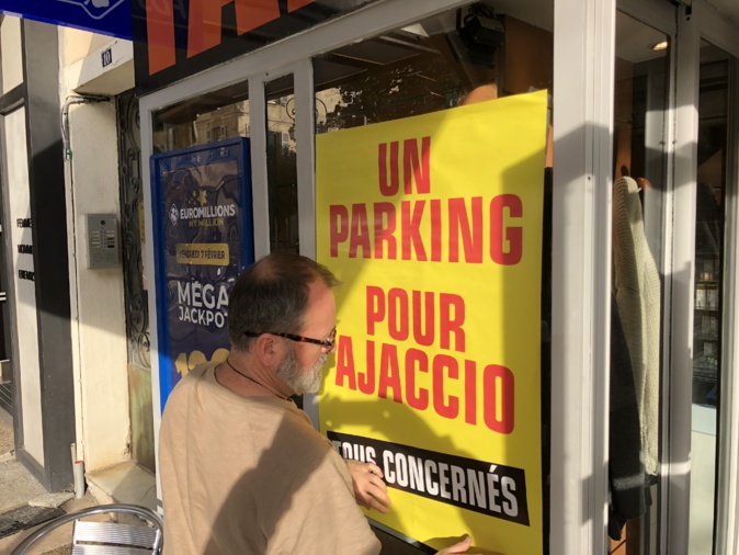 « Un parking pour Ajaccio», les associations de commerçants manifestent pour faire entendre leurs voix « Un parking pour Ajaccio», les associations de commerçants manifestent pour faire entendre leurs voix