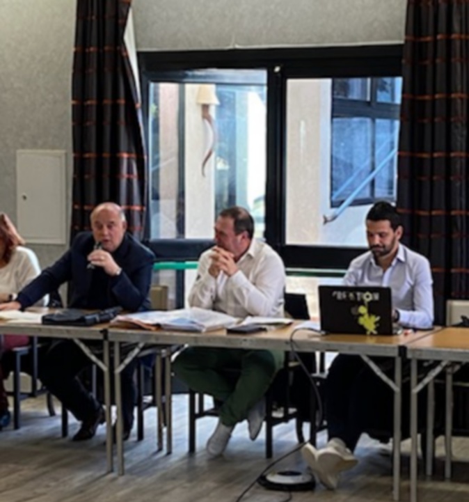 Bernard Giudicelli(à gauche) et Philippe Medori Bernard Giudicelli(à gauche) et Philippe Medori