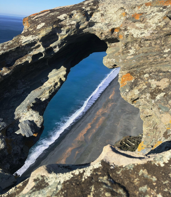 La photo du jour : la plage noire de Nonza