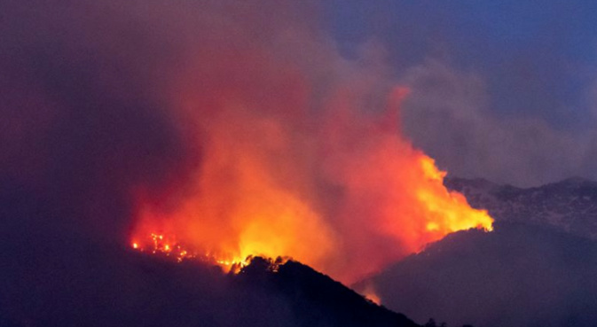Incendie de Bavella : les autorités ont ordonné le confinement des habitants de Sari 