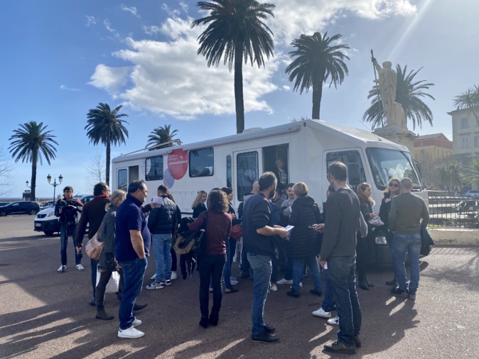 Bastia : nouveau rassemblement de protestation du collectif des infirmiers libéraux Bastia : nouveau rassemblement de protestation du collectif des infirmiers libéraux