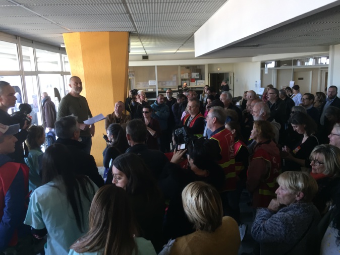 Pierre-Paul Ugolini pour FO a demandé l'arrêt des suppressions de postes et fermetures de services. Pierre-Paul Ugolini pour FO a demandé l'arrêt des suppressions de postes et fermetures de services.