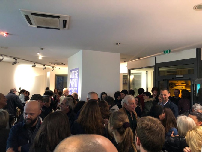 Jérôme Sévéon a présenté sa liste "Calvi in core" Jérôme Sévéon a présenté sa liste "Calvi in core"