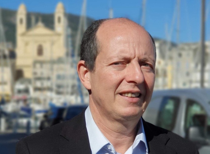 Paul-Félix Benedetti, leader de Core in Fronte, et candidat aux élections municipales à Bastia avec la liste Bastia In Core.