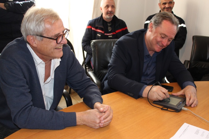 Vente du terrain actée pour la nouvelle caserne des pompiers de Galeria Vente du terrain actée pour la nouvelle caserne des pompiers de Galeria