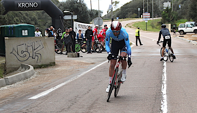 Cyclisme : victoire de Castelli au CLM de Bonifacio