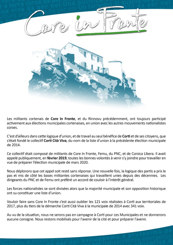 Municipales 2020 : Échos de campagne du 25 février 2020 Municipales 2020 : Échos de campagne du 25 février 2020