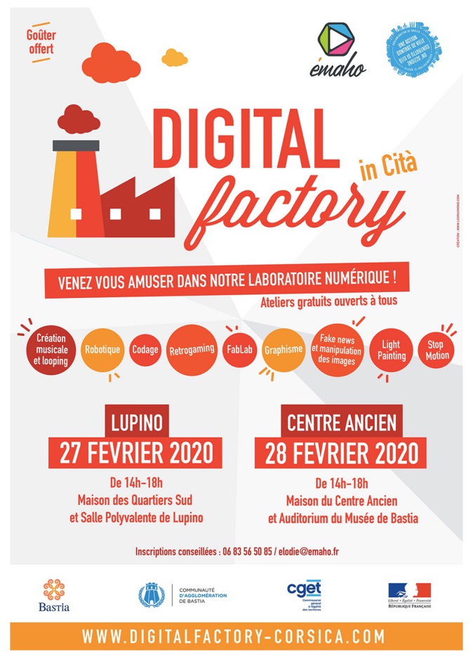 Bastia : Les journées Digital Factory. Bastia : Les journées Digital Factory.