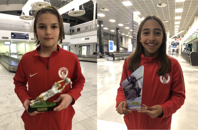 Marc Bernardini, meilleur gardien et Ilyes El Mahi, meilleur joueur du tournoi. Marc Bernardini, meilleur gardien et Ilyes El Mahi, meilleur joueur du tournoi.