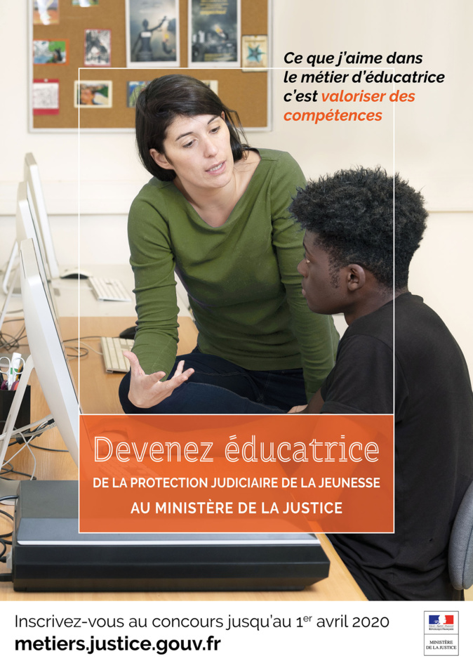 Emploi : la campagne de recrutement des éducateurs de la Protection Judiciaire de la Jeunesse est lancée Emploi : la campagne de recrutement des éducateurs de la Protection Judiciaire de la Jeunesse est lancée