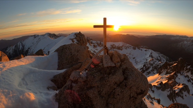 La photo du jour : lever de soleil sur le monte Rotondu 