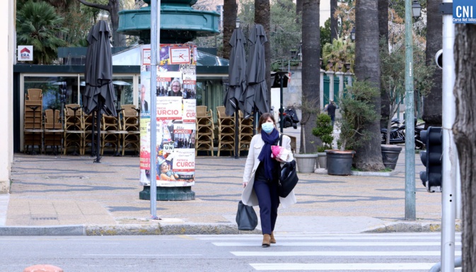 Ajaccio ce mardi 17 mars. Photo Michel Luccioni