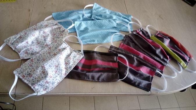 Coronavirus : Les masques des P'tites Mains Solidaires de Corse
