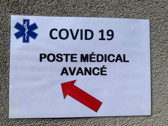 Covid-19 : mise en place d'un point médical avancé à Lisula