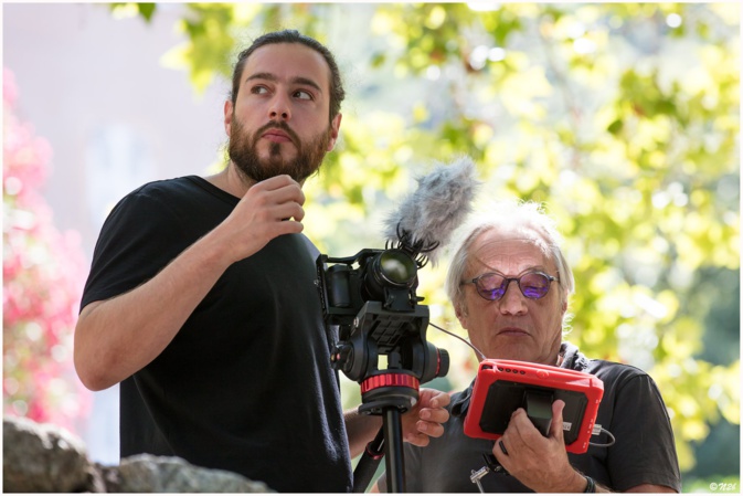 Alain Remond, délégué général de Lisula cineMusica, ici avec son fils Stephane, à Lama Alain Remond, délégué général de Lisula cineMusica, ici avec son fils Stephane, à Lama