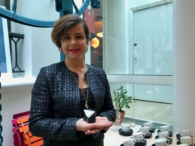 La réalisatrice Mounia Meddour dans les locaux d'UNIFRANCE à Paris - ©Arte Mare La réalisatrice Mounia Meddour dans les locaux d'UNIFRANCE à Paris - ©Arte Mare