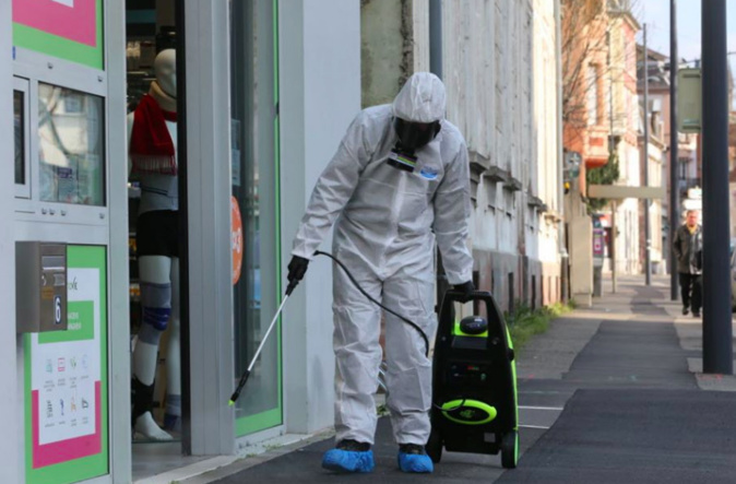 Covid - 19 : Opération désinfection à Sari-Solenzara