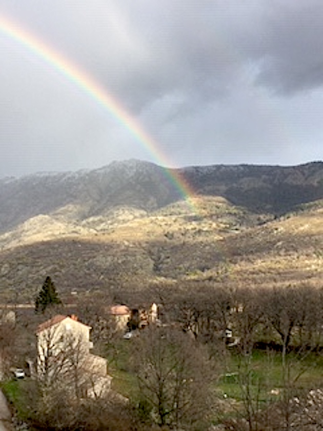 Un arc-en-ciel sur Sidossi ( Denise Luciani)