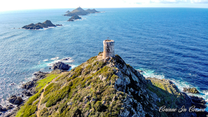 La photo du jour : les Îles Sanguinaires vues de la tour de la Parata
