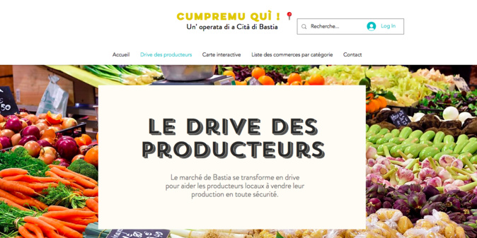 A Bastia le marché se transforme en drive A Bastia le marché se transforme en drive