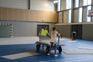 Coronavirus à Porto-Vecchio : le gymnase des Quatre-Chemins accueille les plus fragiles Coronavirus à Porto-Vecchio : le gymnase des Quatre-Chemins accueille les plus fragiles