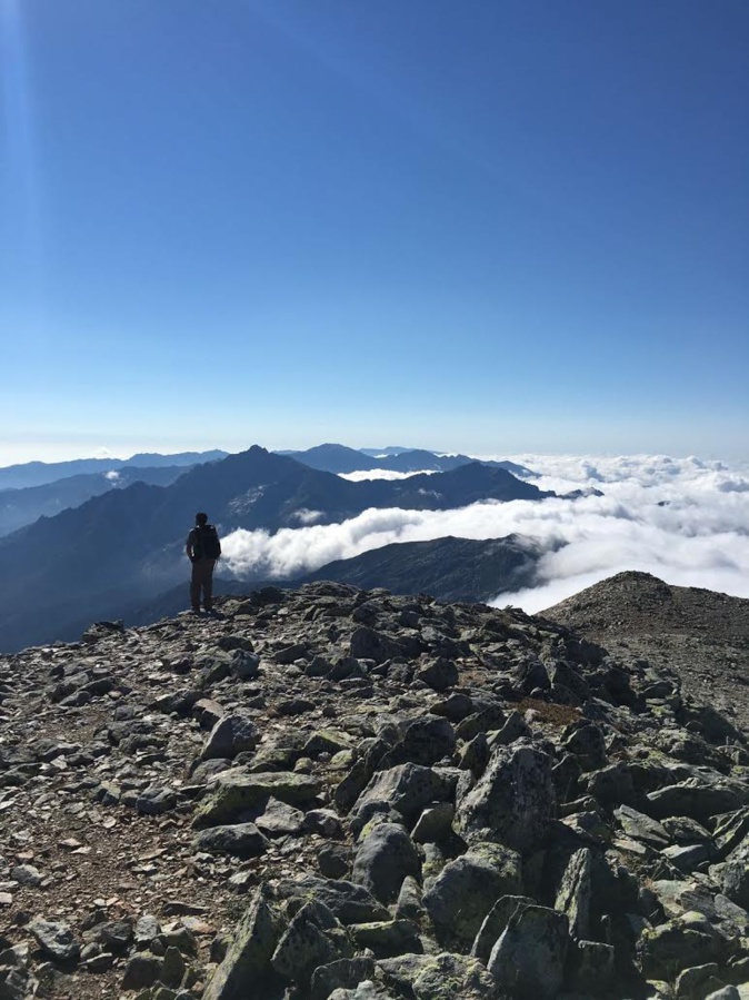 La photo du jour : un bol d'air sur la Maniccia