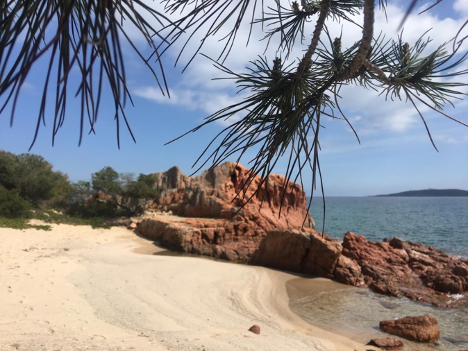 La photo du jour : le désert de… Cala Rossa