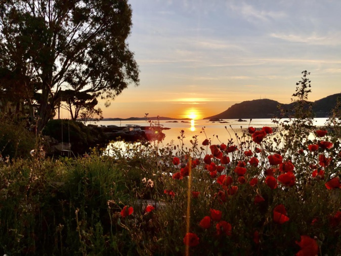 La photo du jour : Lever de soleil sur le golfe de Portivechju La photo du jour : Lever de soleil sur le golfe de Portivechju