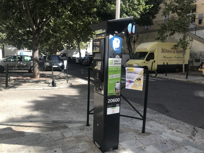 Stationnement à Bastia : la gratuité est prolongée jusqu'au 1er juin